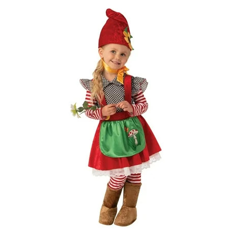 Halloween Garden Gnome Girl's Costume | Walmart (US)