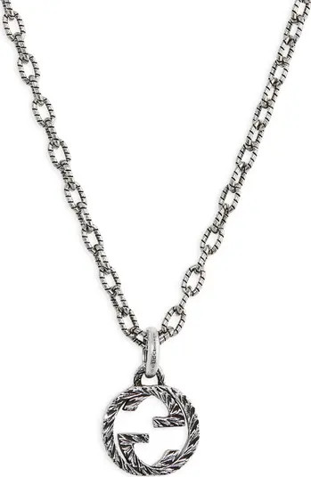 Interlocking G Pendant Necklace | Nordstrom