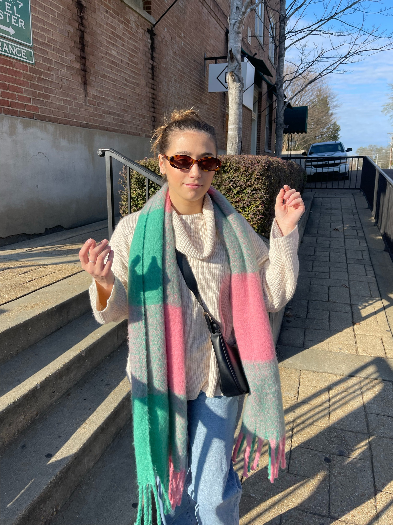 cozy winter fit!!!! obsessed with this scarf😍😍 linking similar ones!

#LTKHoliday #LTKSeasonal #LTKGiftGuide