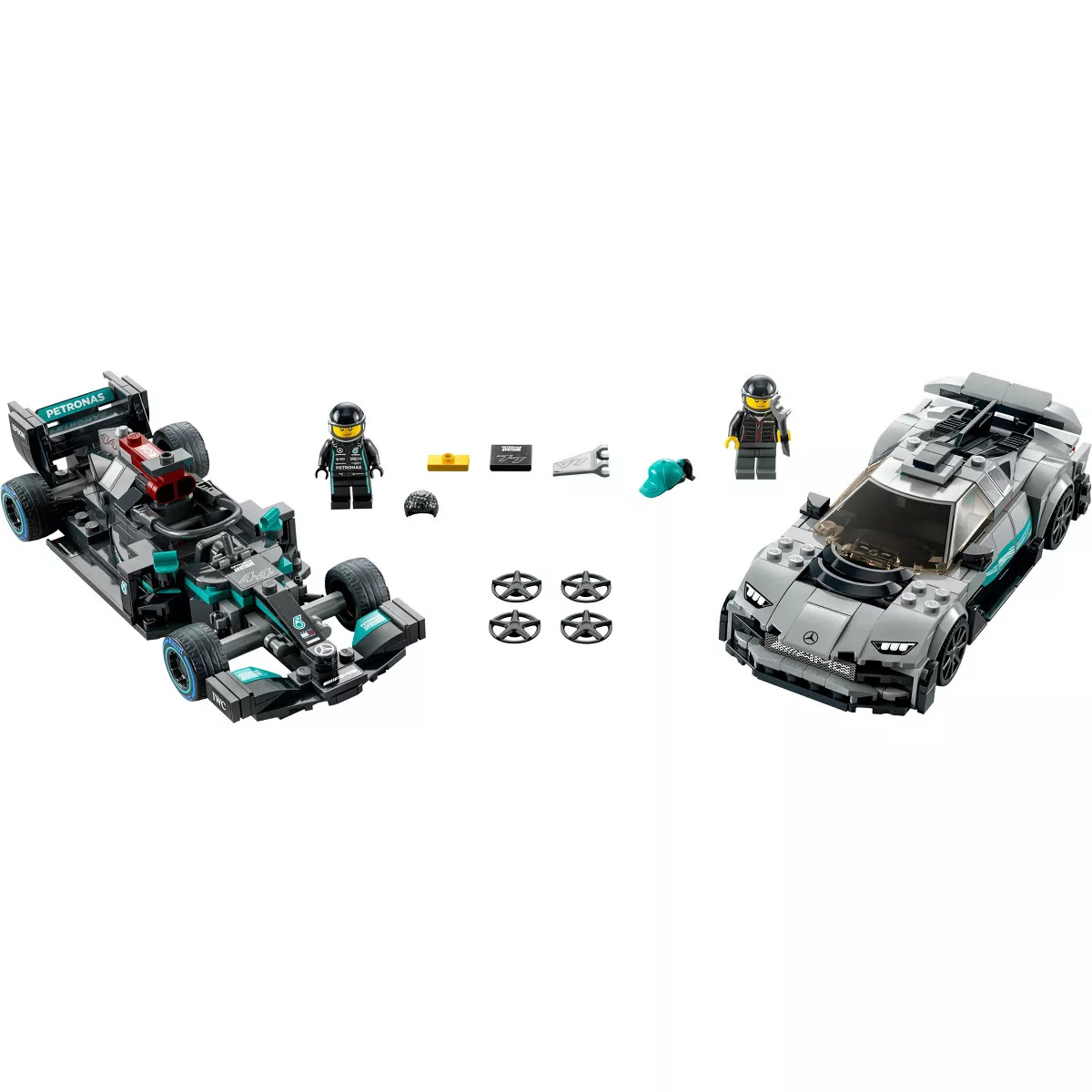LEGO Speed Champions Mercedes-AMG 2 Toy Car Models Set 76909 | Target