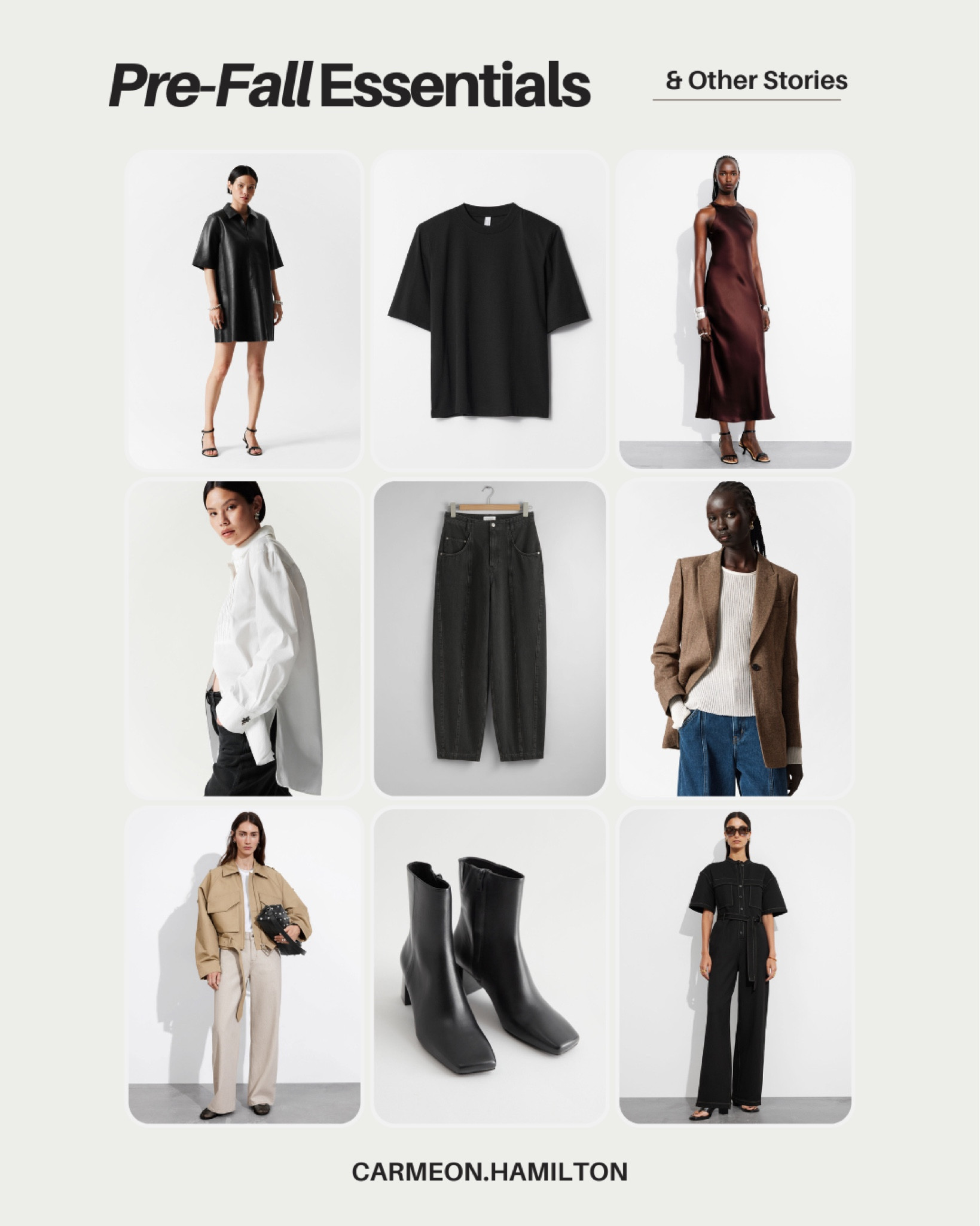 Pre-Fall Essentials from & Other Stories

fall trends, fall style, capsule wardrobe, pre fall, 

#LTKSeasonal #LTKStyleTip