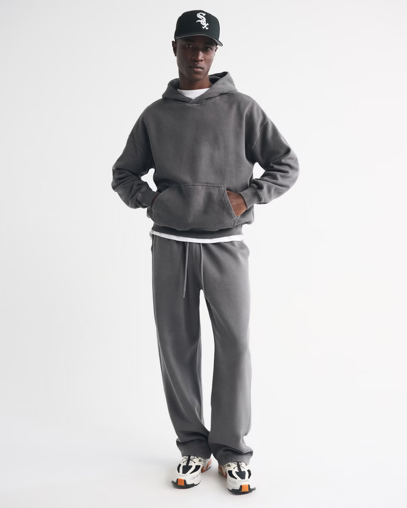 Essential Baggy Open-Hem Sweatpant | Abercrombie & Fitch (US)