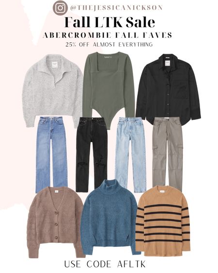LTK users get 25% off most Abercrombie products thru 9/20! Check out some of my favorite fall styles. 

Use code AFLTK to save. This discount is only valid through the LTK app. 

#LTKsalealert #LTKSale #LTKGiftGuide