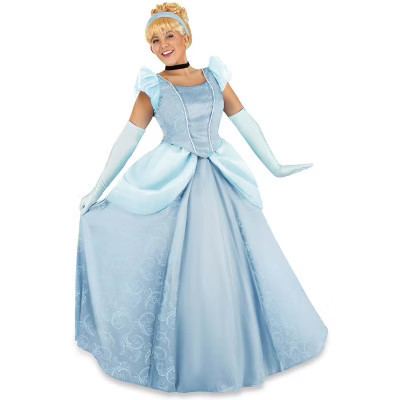 HalloweenCostumes.com Medium Women Women's Disney Cinderella Halloween Costume | Adult Princess Costume for Themed Events,  Blue/Blue | Target