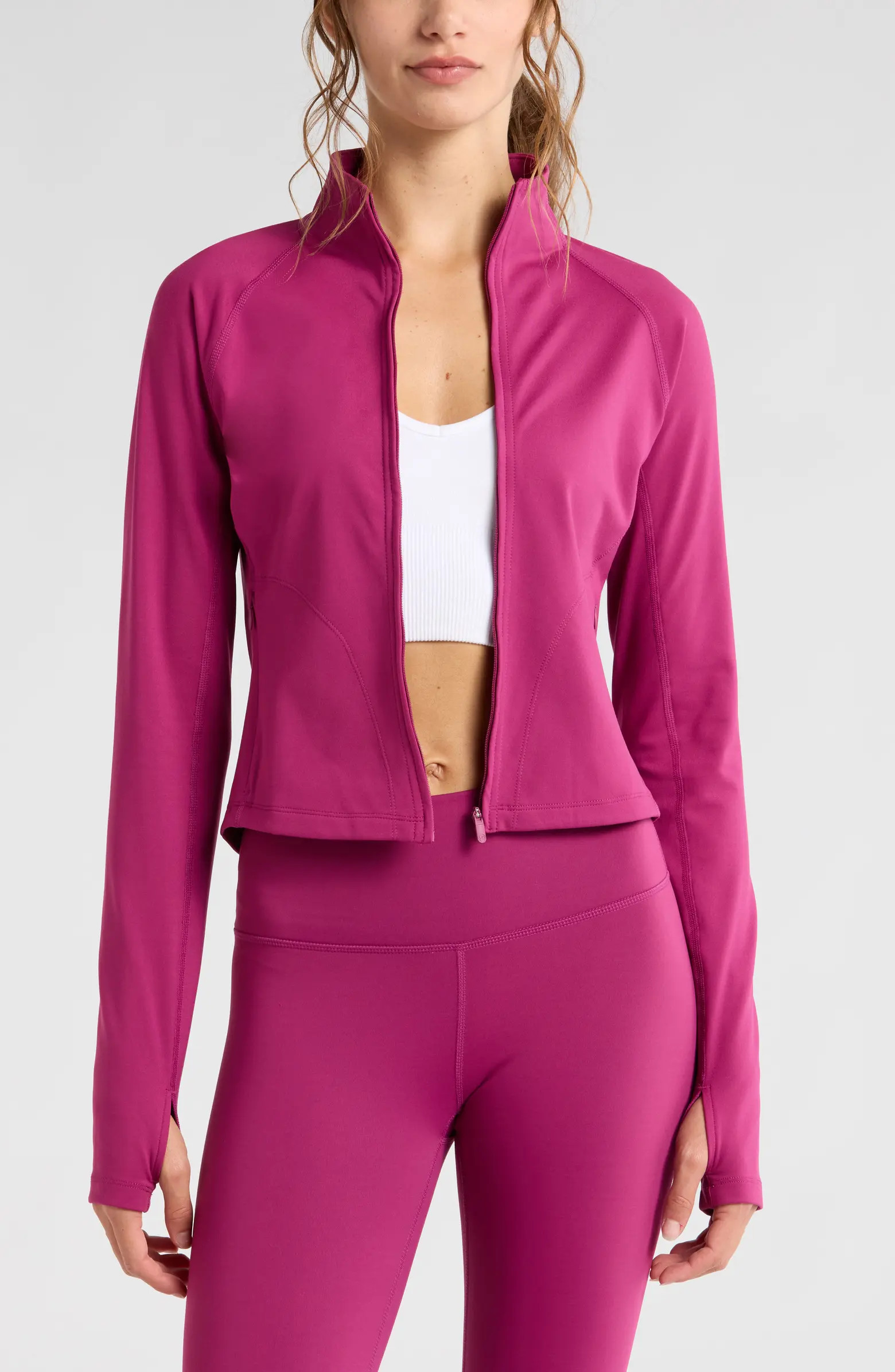 Zella Active Fleece Lined Jacket | Nordstrom | Nordstrom