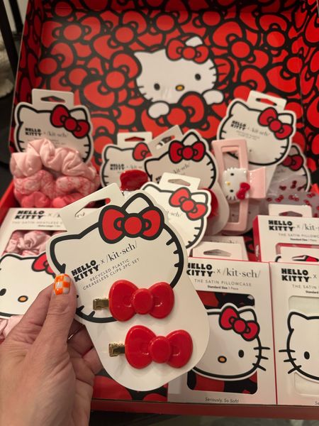 The collab I never knew I needed- these little red bow clips are the cutest!  If you guys haven’t tried these satin pillow cases you need to!  They are so great for skin and hair health… They’re all I sleep on!

#LTKGiftGuide #LTKFamily #LTKBeauty