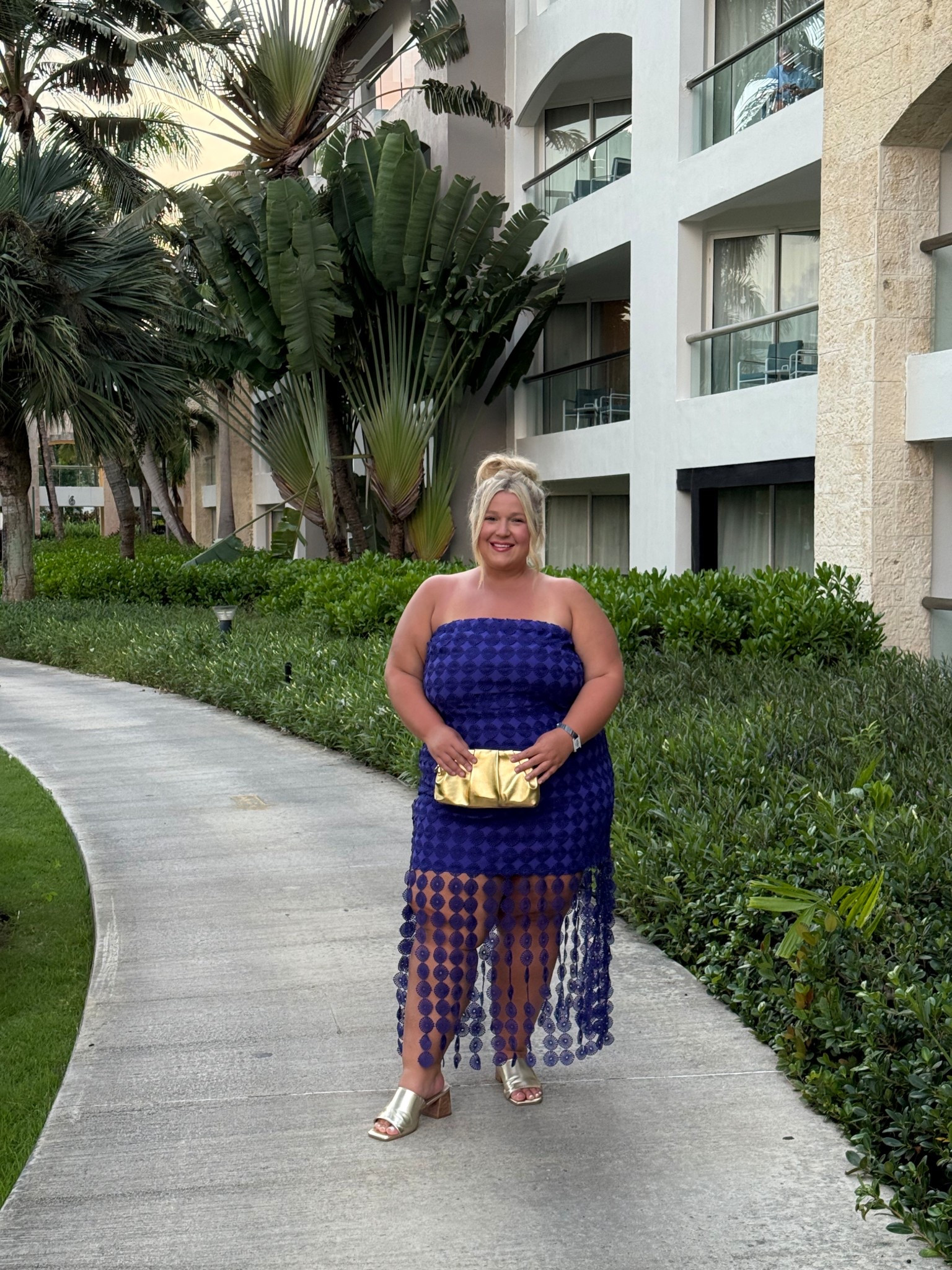 Plus size resort dress! Wearing size 22  

#LTKPlusSize #LTKMidsize #LTKTravel