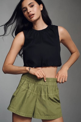 Pilcro Woven Skirty Shorts | Anthropologie (US)