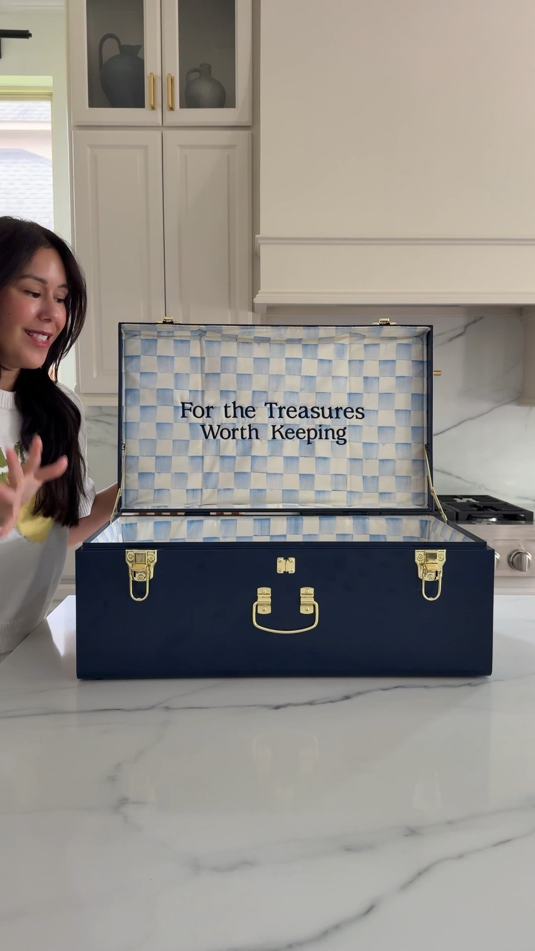 @MacKenzie-Childs x Petite Keep

These personalized trunks from Mackenzie-Childs and Petite Keep are the kind of gift that becomes a family treasure. Thoughtfully designed, beautifully crafted, and fully customizable with your choice of iconic lining and monogram, they’re perfect for storing life’s most meaningful keepsakes. From baby showers and weddings to graduations and childhood memories, these trunks are made to hold the moments you never want to forget. I gifted one to each of my boys so they can collect their treasures over the years, and I couldn’t love them more. Linking them for you because they’re truly something special. ✨

personalized keepsake trunk, memory box, heirloom gift, baby shower gift, graduation gift, wedding gift, custom monogram gift, keepsake storage, luxury gift idea, meaningful gifts, children’s keepsake box, Mackenzie-Childs collaboration, family heirloom, gift for kids, memory chest

#LTKHome #LTKSeasonal