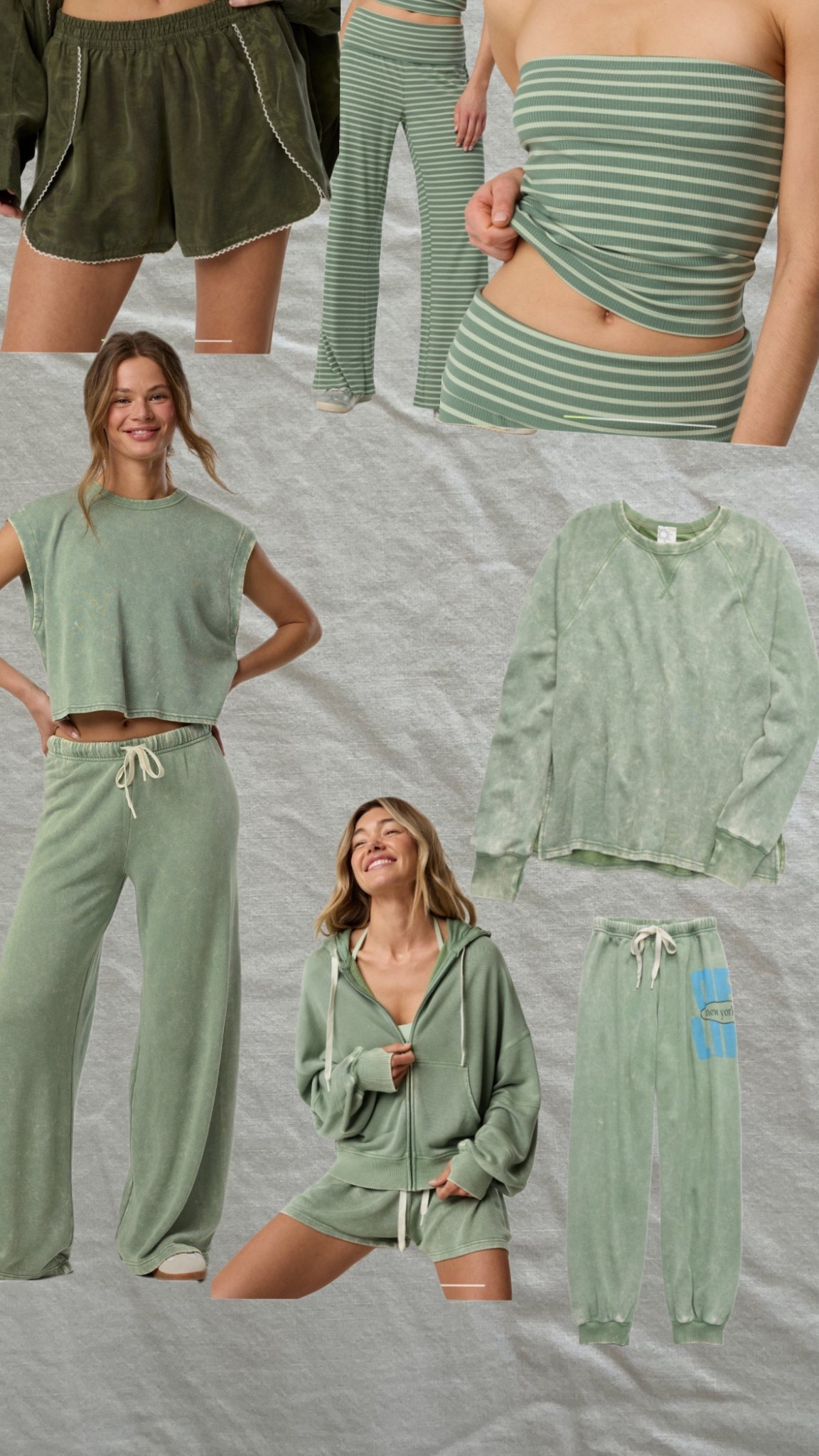 Matcha green aerie sets and outfits lunge around spring and summer outfits! 

#LTKSaleAlert #LTKootd #LTKBump