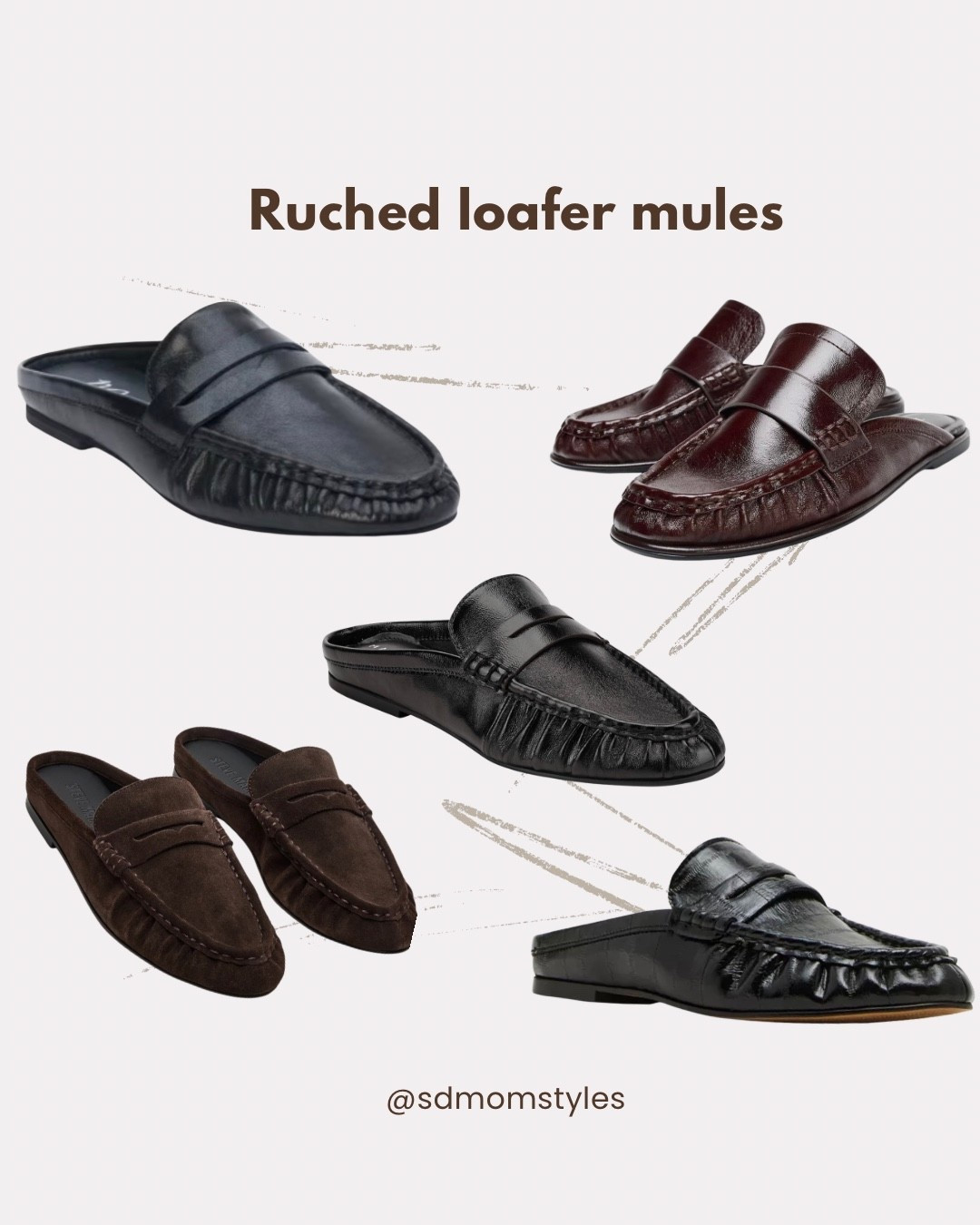 Mules for spring 

Several options available 
Spring shoes 

#LTKOver40 #LTKSeasonal