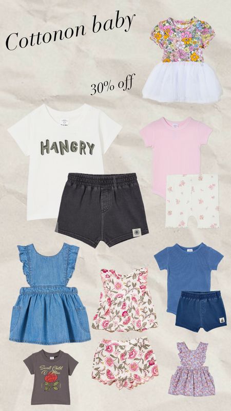 Cottonon baby clothing style outfit sale 

#LTKbaby