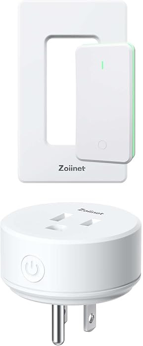Remote Control Outlet Plug Switch, Buckle Design & Removable Wireless Light Switch, No Wiring Nee... | Amazon (US)