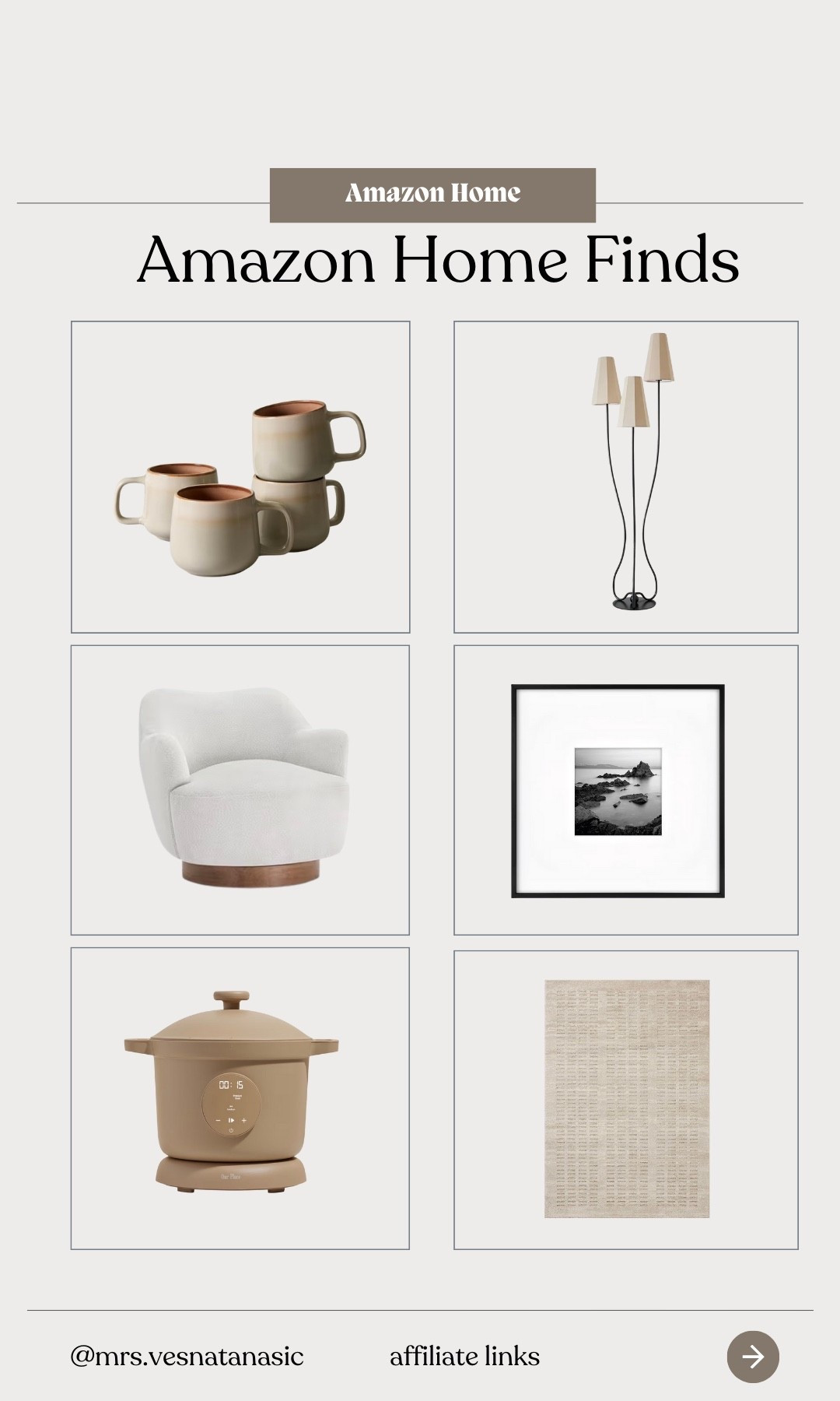 Amazon home finds I actually love and use 🤍

A mix of everyday pieces and statement finds that blend seamlessly into a neutral, lived-in home — from cozy mugs to lighting and textures I reach for again and again.

Everything is linked here for easy shopping ✨

#LTKHome #LTKSeasonal