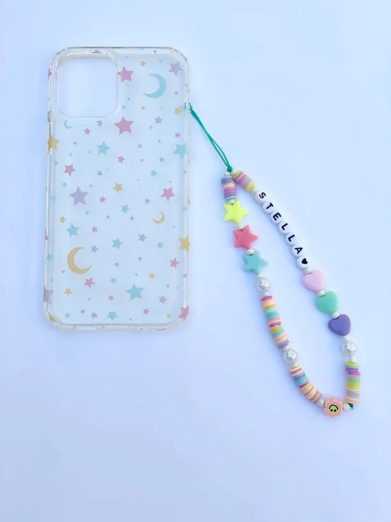 Cute & Girly Personalized Phone Charm | Etsy | Etsy (US)
