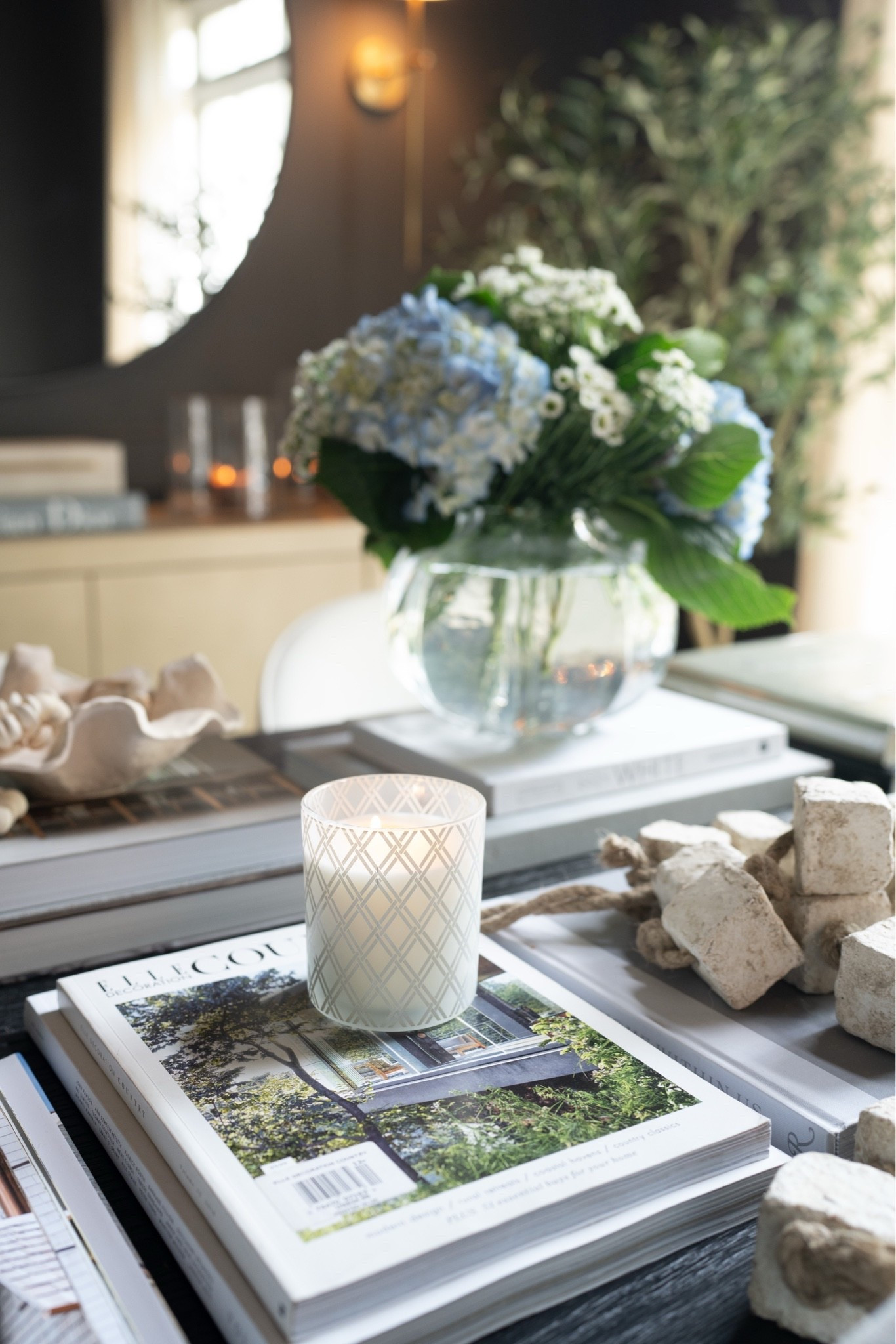 Moody walls, soft neutrals, and organic textures… this space is giving quiet luxury in the best way. A perfectly styled space that feels calm, curated, and effortlessly elevated!!

#LTKHome #LTKSeasonal #LTKOver40