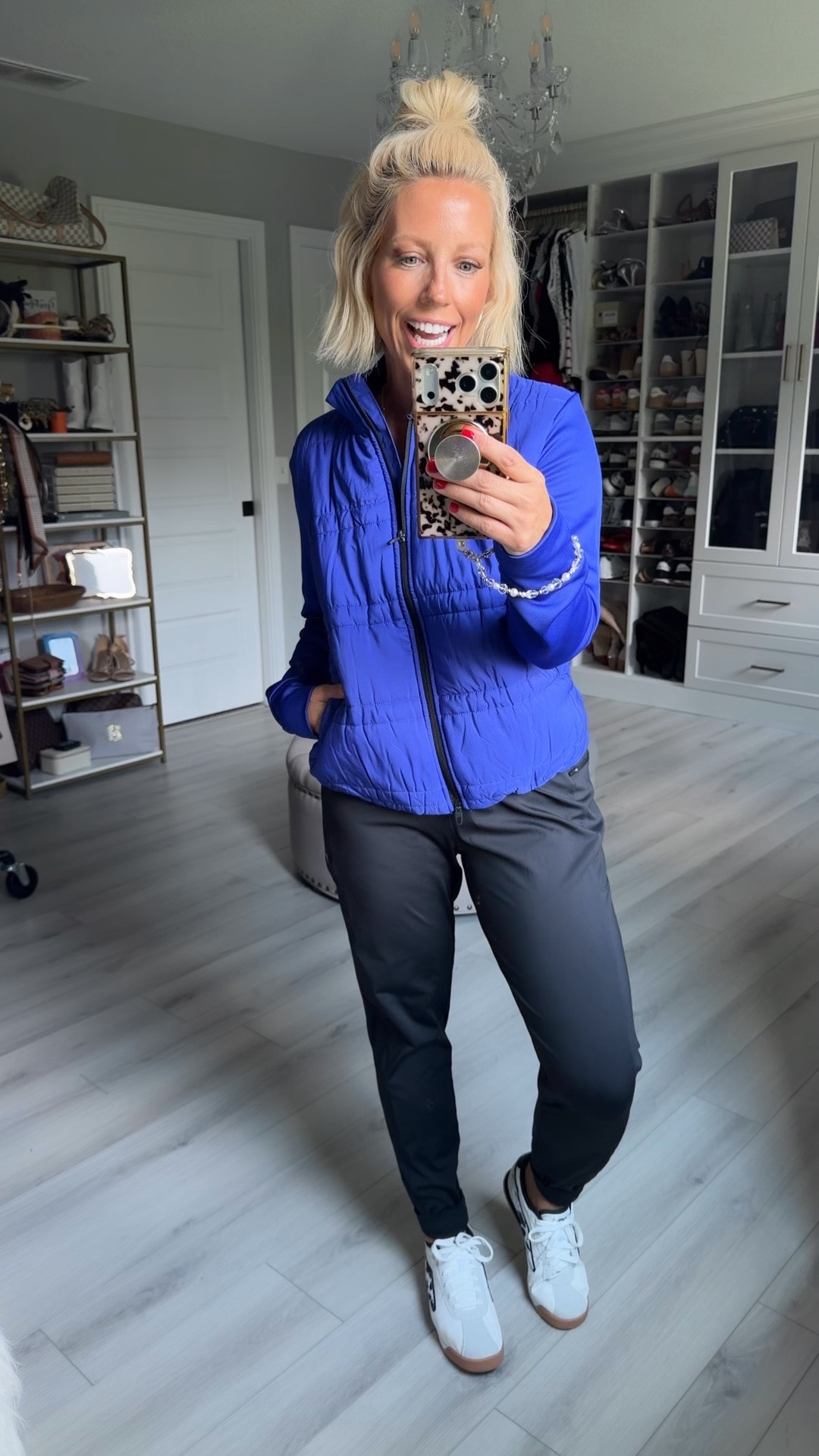 Jacket and pants medium
Shoes TTS

#LTKActive #LTKootd #LTKmomlife