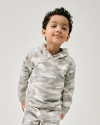 Baby And Toddler Camo Premium Fleece Hoodie - brown | The Children's Place