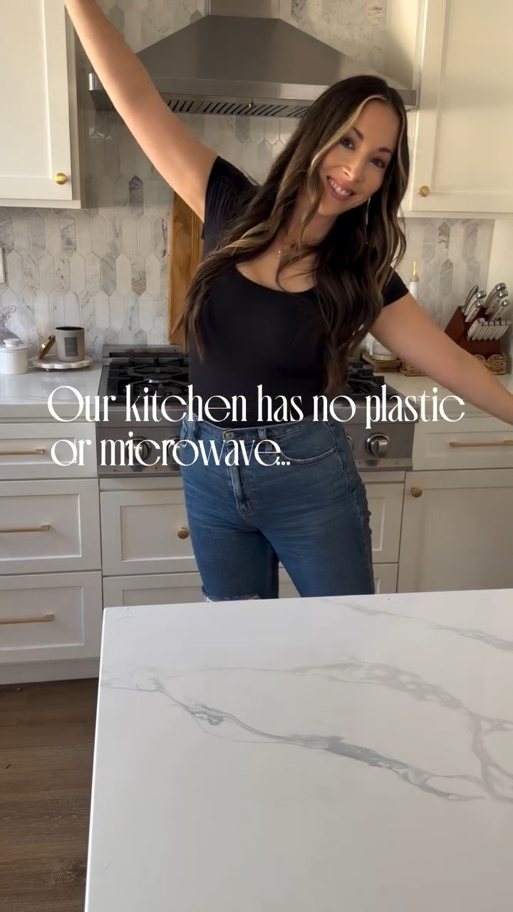 When my mom was diagnosed with cancer there were 3 things the doctor said that really stuck with me. One of them was not using a microwave! So when we redid our kitchen I decided we didn’t need the microwave. It’s been 5 years now and honestly I don’t miss it. 

My kitchen finds 

#adaydreamblog #kitchensofinstagram #nontoxichome #nontoxickitchen #cleanliving microwave free plastic free home finds kitchen airfryer popsmith