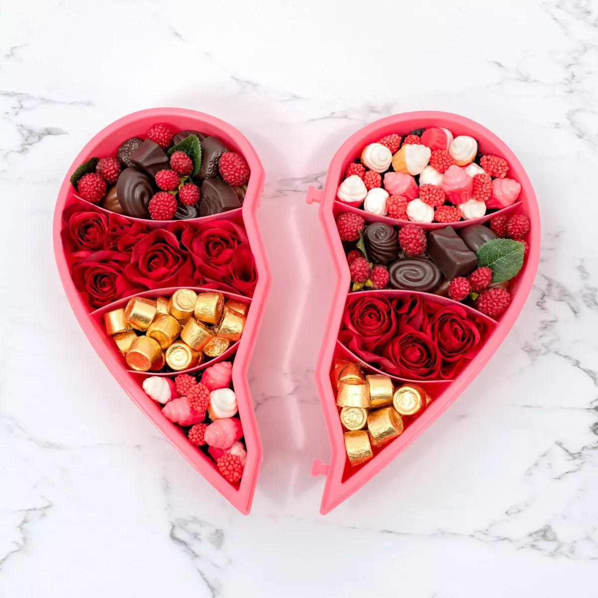 Cook With Color Valentine Best Friends Heart-Shaped Snack Box | Target