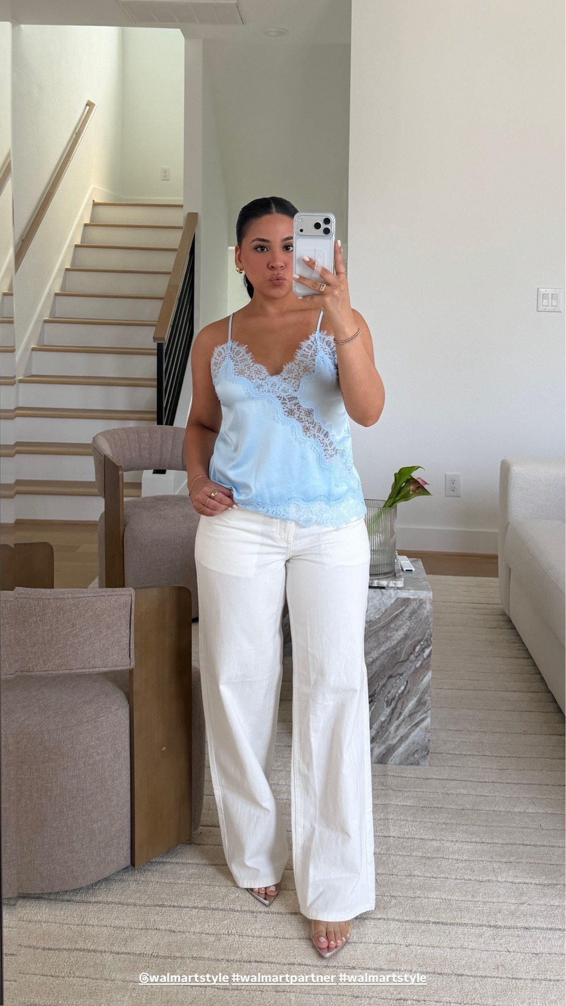 @walmartstyle #walmartpartner #walmartstyle 
Cami: small
Pants: 2

#LTKootd #LTKSaleAlert #LTKPetite
