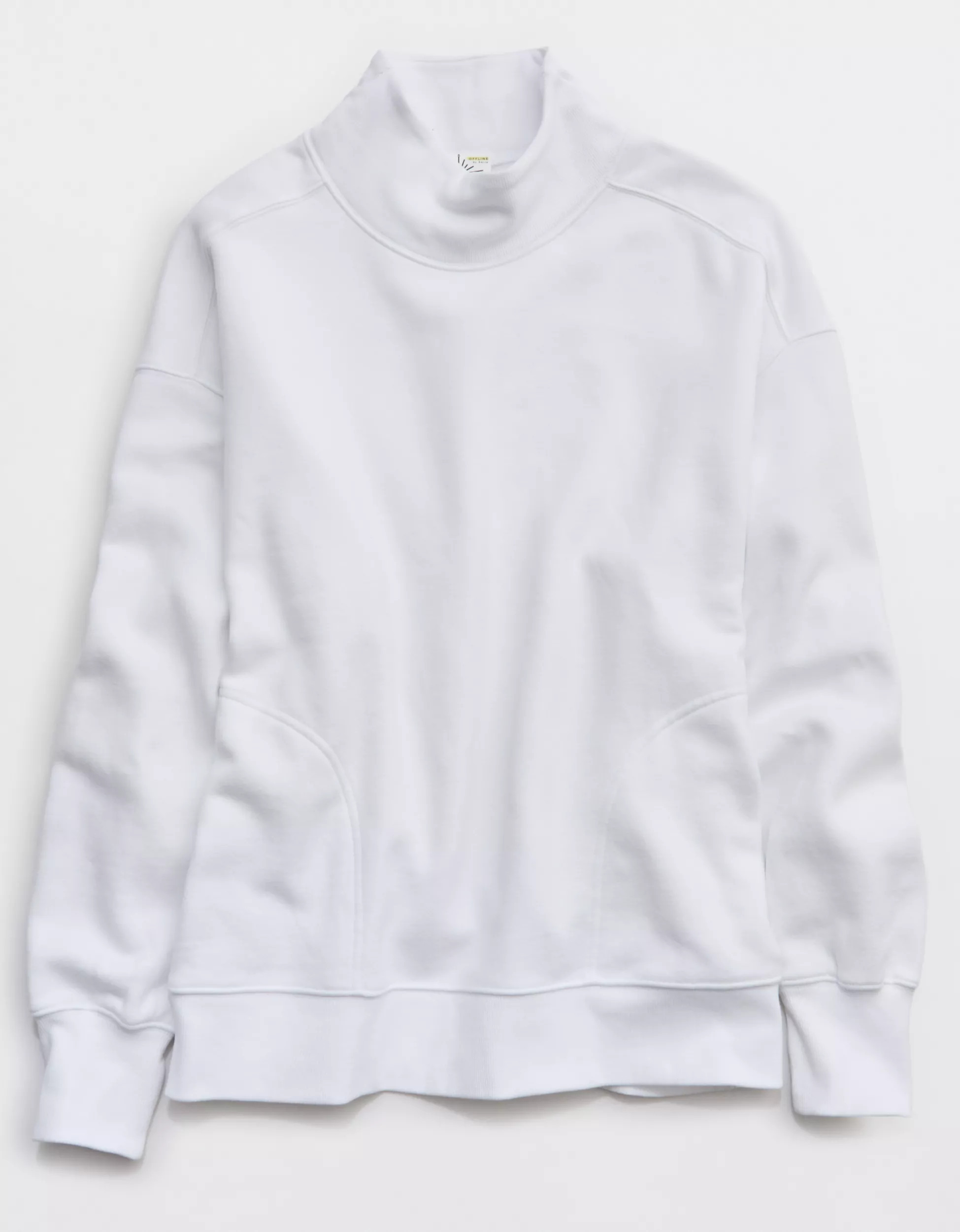 OFFLINE By Aerie Cloud Fleece Oversized Mockneck Sweatshirt | Aerie