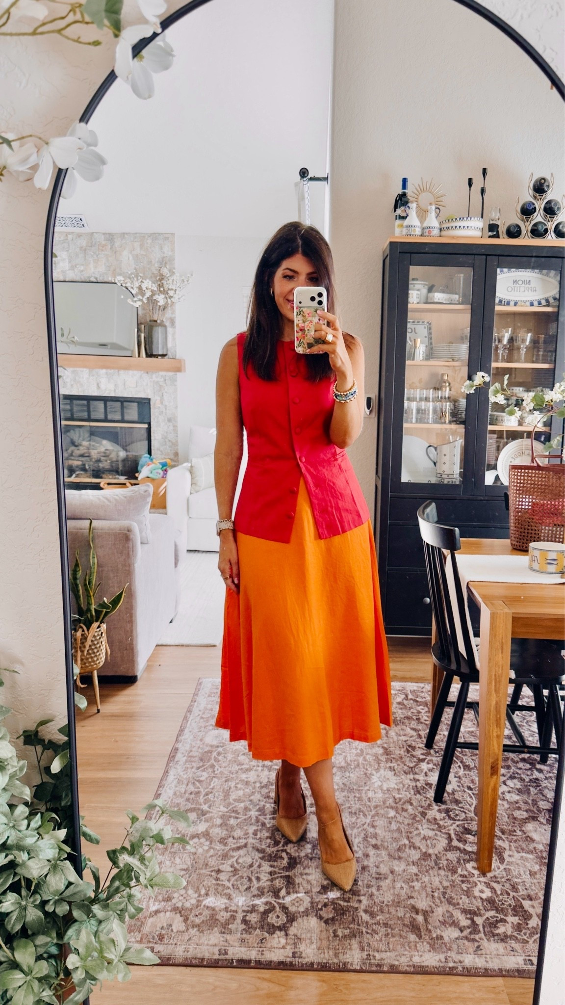What I wore to work today
In a medium vest and medium skirt

#LTKMidsize #LTKWorkwear #LTKTall