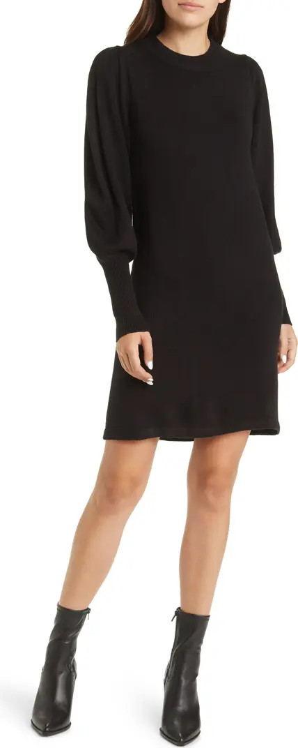 French Connection Babysoft Balloon Sleeve Sweater Dress | Nordstrom | Nordstrom