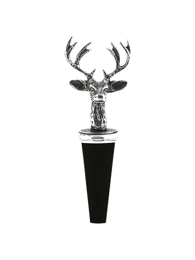 English Pewter Company Stag Head Bottle Stopper | John Lewis (UK)