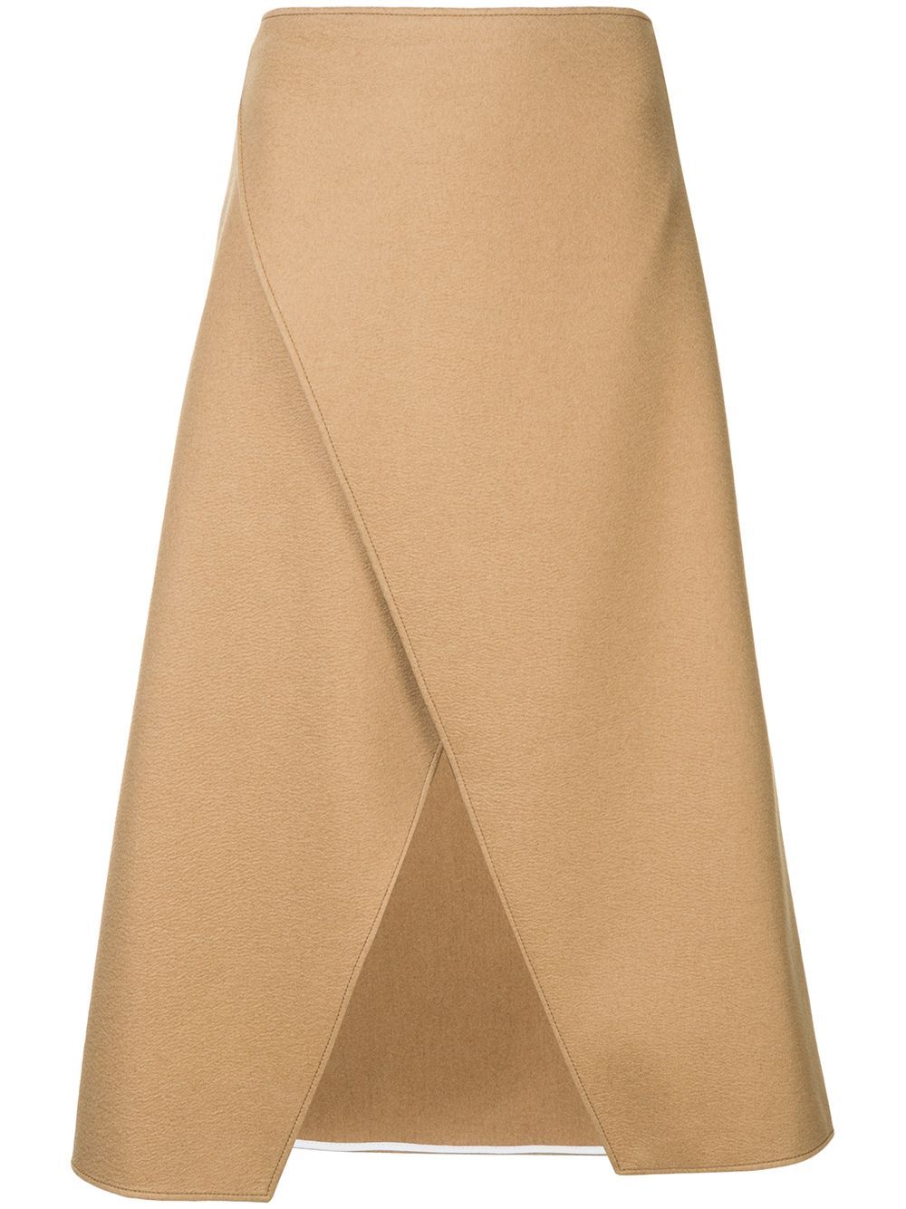 Ports 1961 wrap medium skirt - Brown | FarFetch US