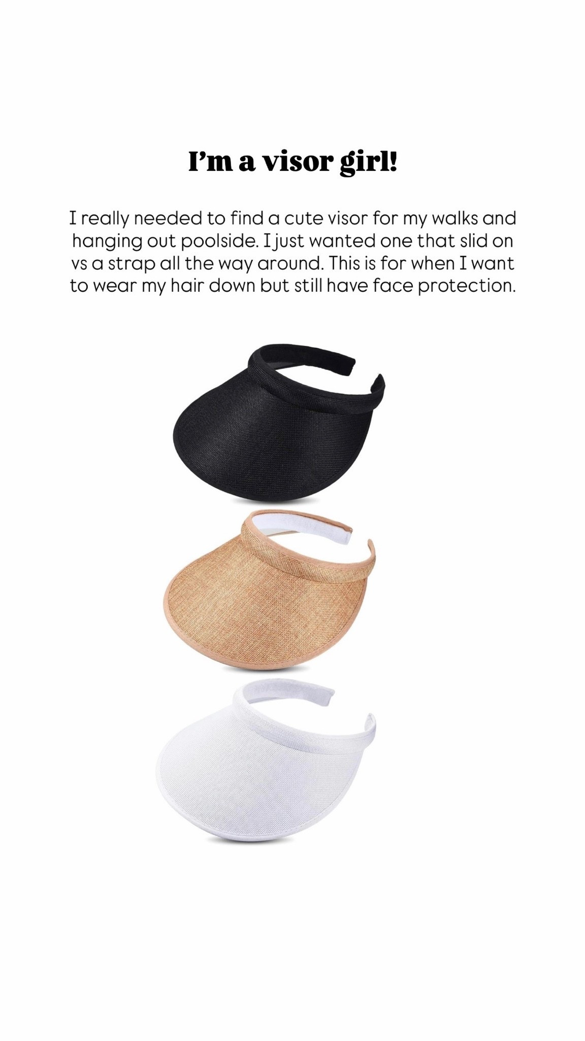 Summer accessories 
Summer hat
Beach hat 
Pool hat 
Summer visor 

@amazonfindsandfashion

#LTKTravel #LTKSeasonal #LTKOver40