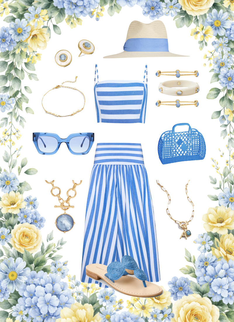 Designer two piece take you anywhere set! Vacation outfit / wine tasting Napa / coastal brunch / horse races and more! 

#LTKSaleAlert #LTKootd #LTKSeasonal