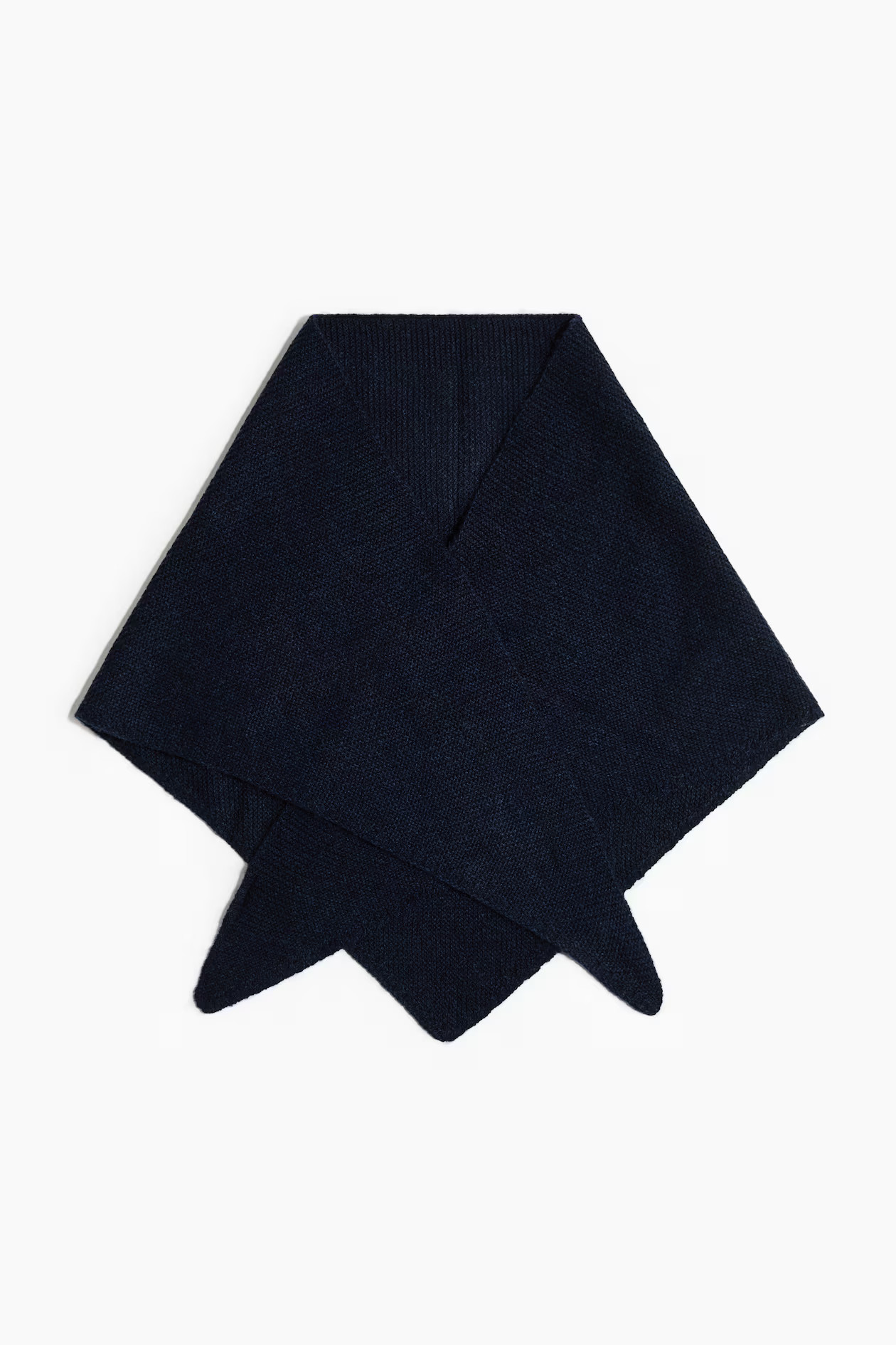 Garter-stitched triangle scarf | H&M (US + CA)