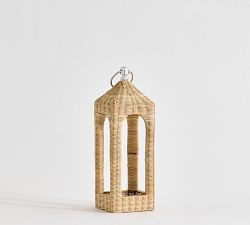 Caleb Rattan Lantern | Pottery Barn (US)