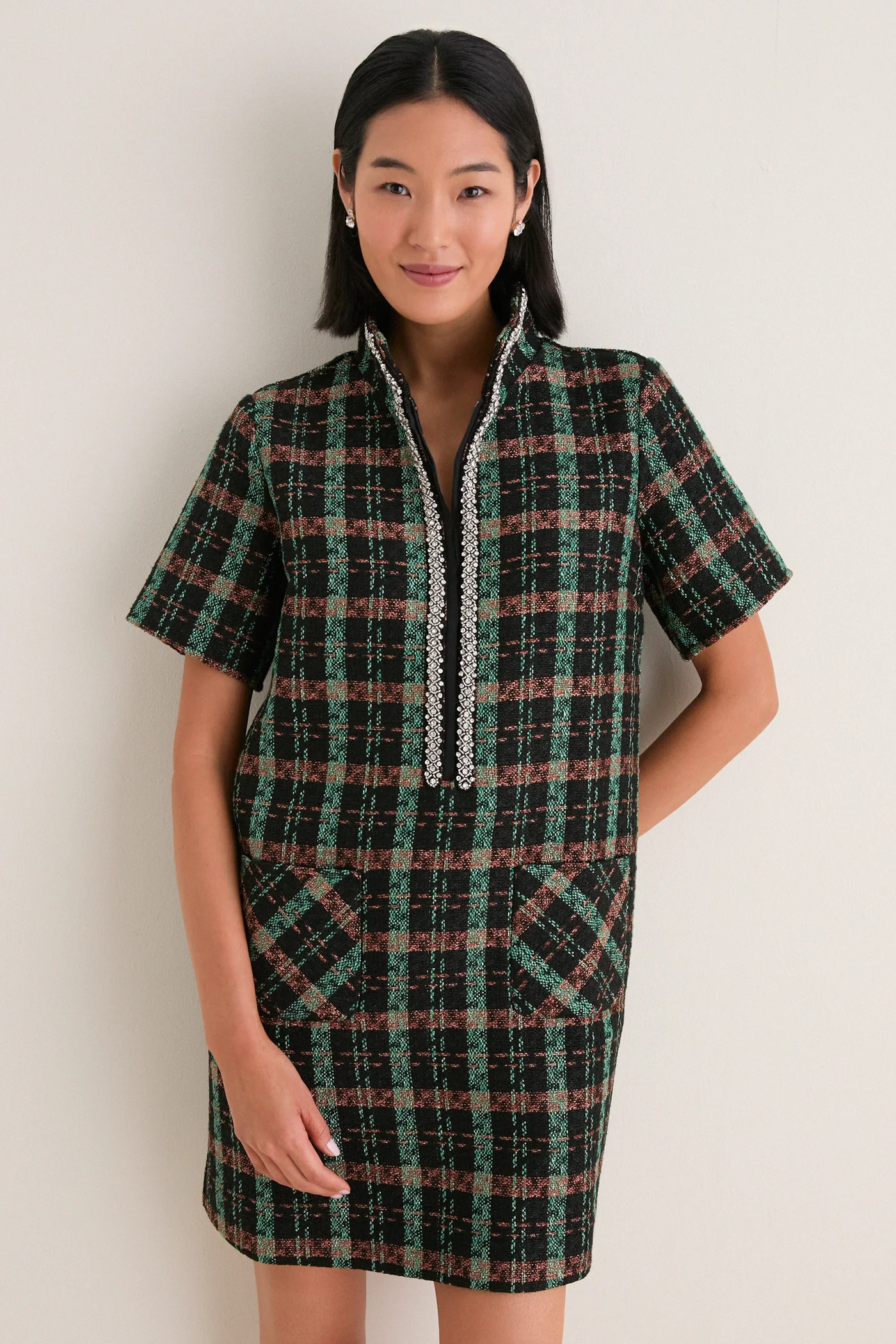 Woodland Tweed Ophelia Dress | Tuckernuck (US)