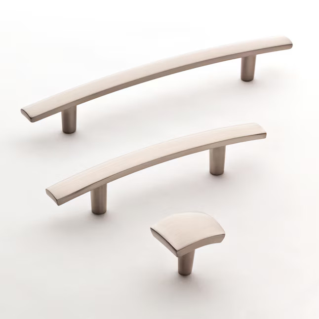 Brainerd Caroline 3-in Center to Center Satin Nickel Arch Handle Drawer Pulls | Lowe's