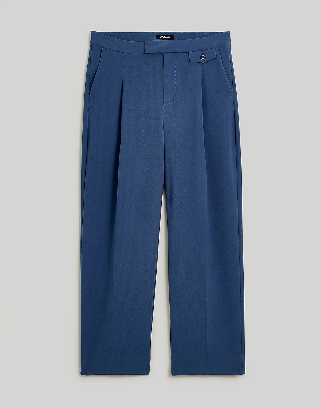 The Rosedale Low-Rise Straight Pant in Crepe | Madewell
