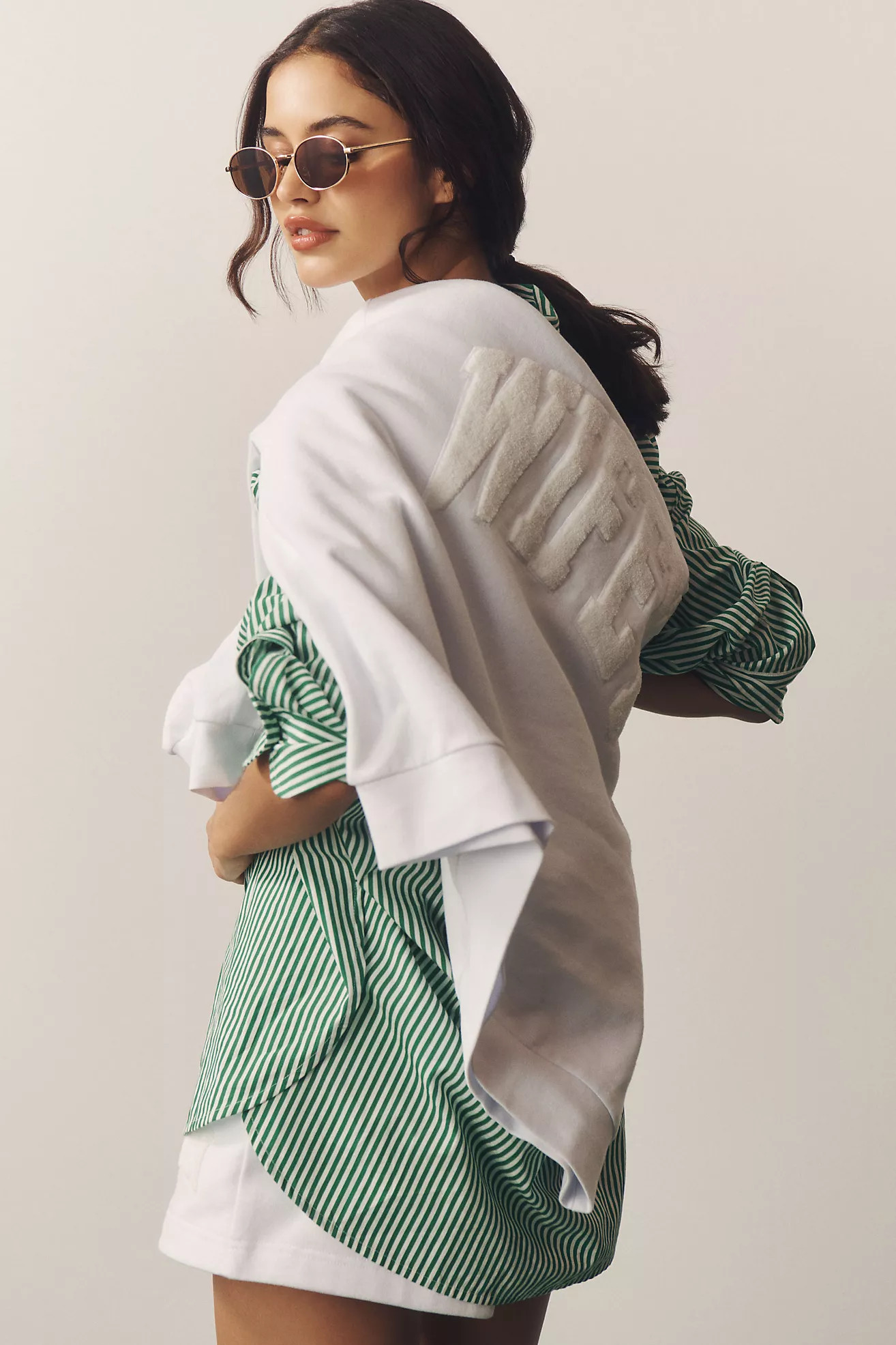 By Anthropologie Weddings Wifey Crew-Neck Sweatshirt | Anthropologie (US)