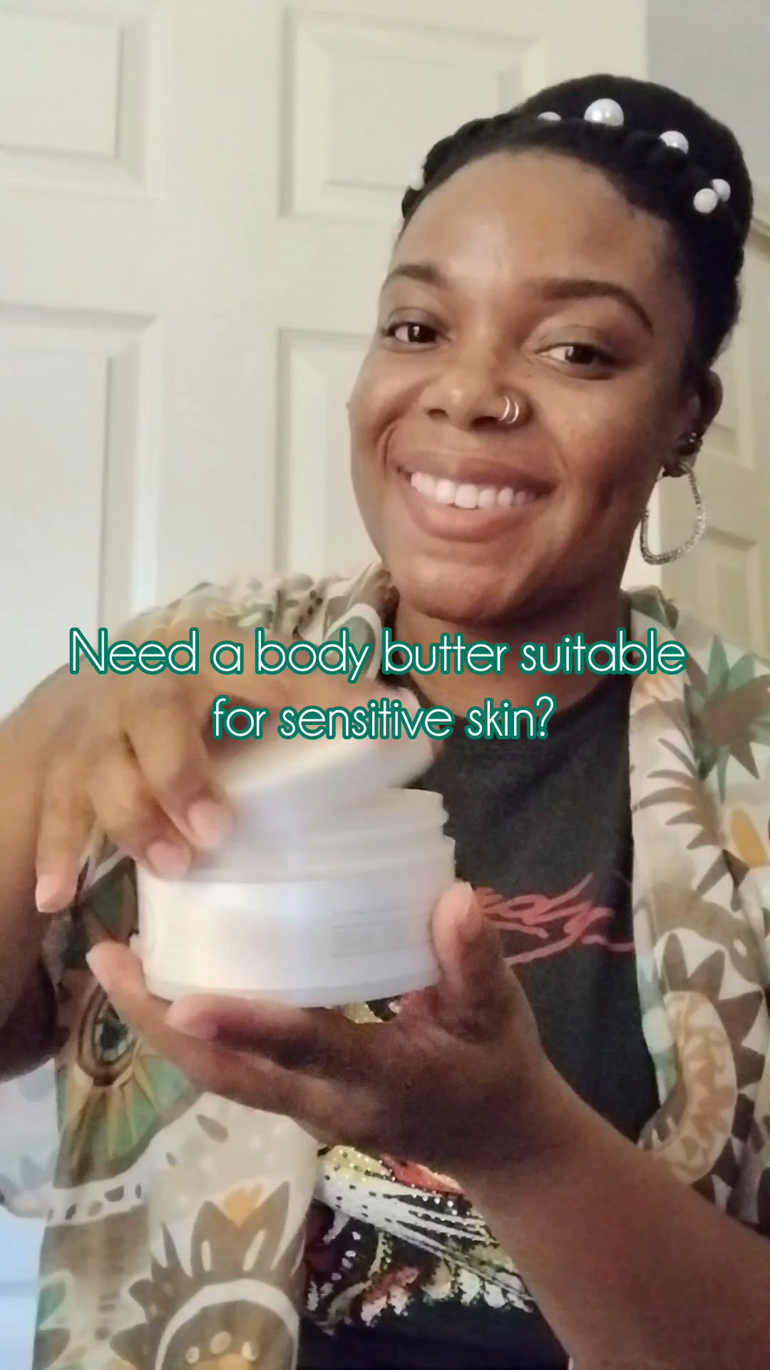 The Bath & Body Works sensitive skin line is top tier.😍While it's not loaded with fragrance, it does have a calming milky scent. I like how the body butter feels against my skin, so smooth and soothing. A little bit goes a very long way.👌🏾

#LTKGiftGuide #LTKselfcare #LTKBeauty