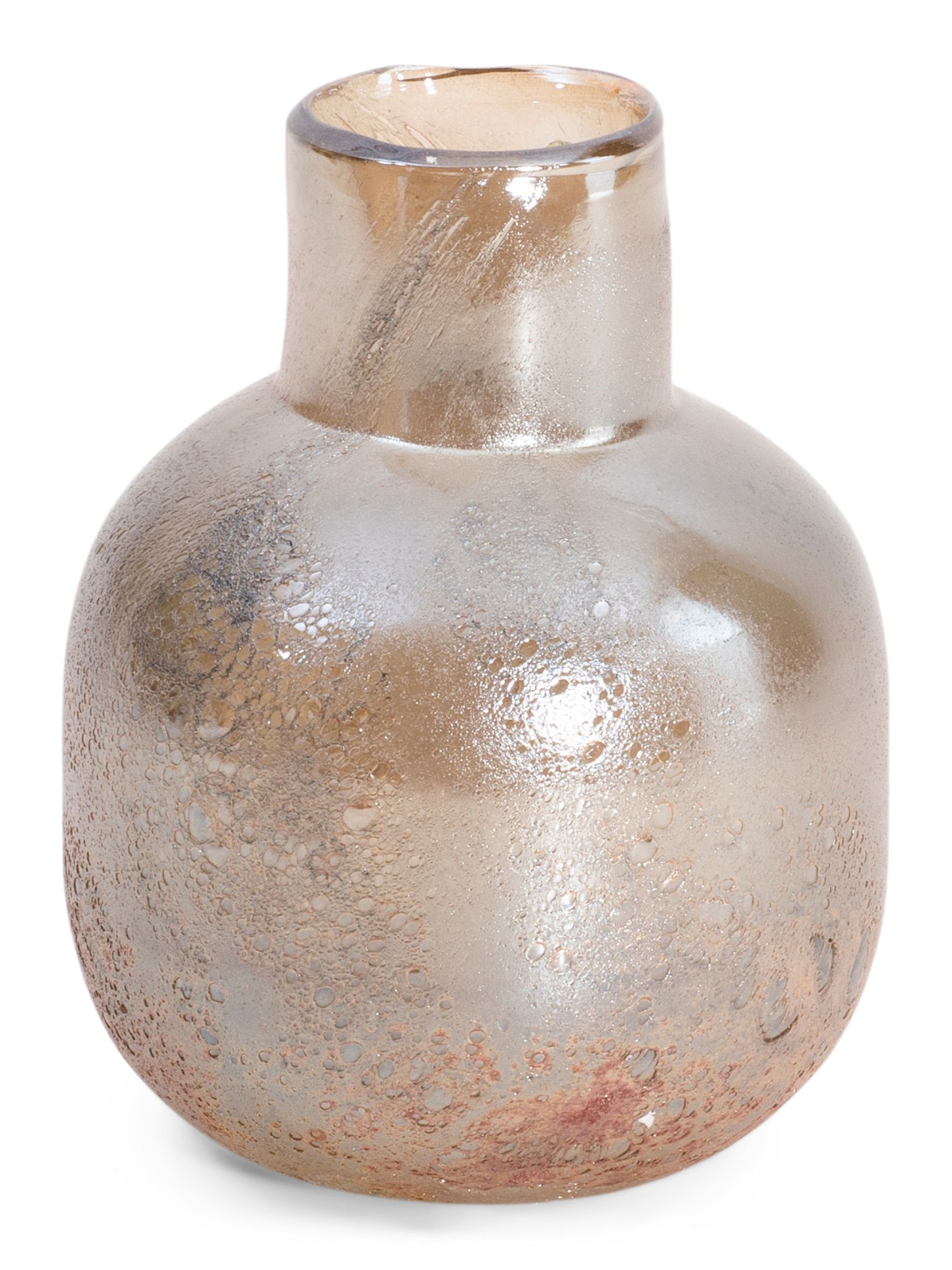 Textured Metallic Vase | TJ Maxx