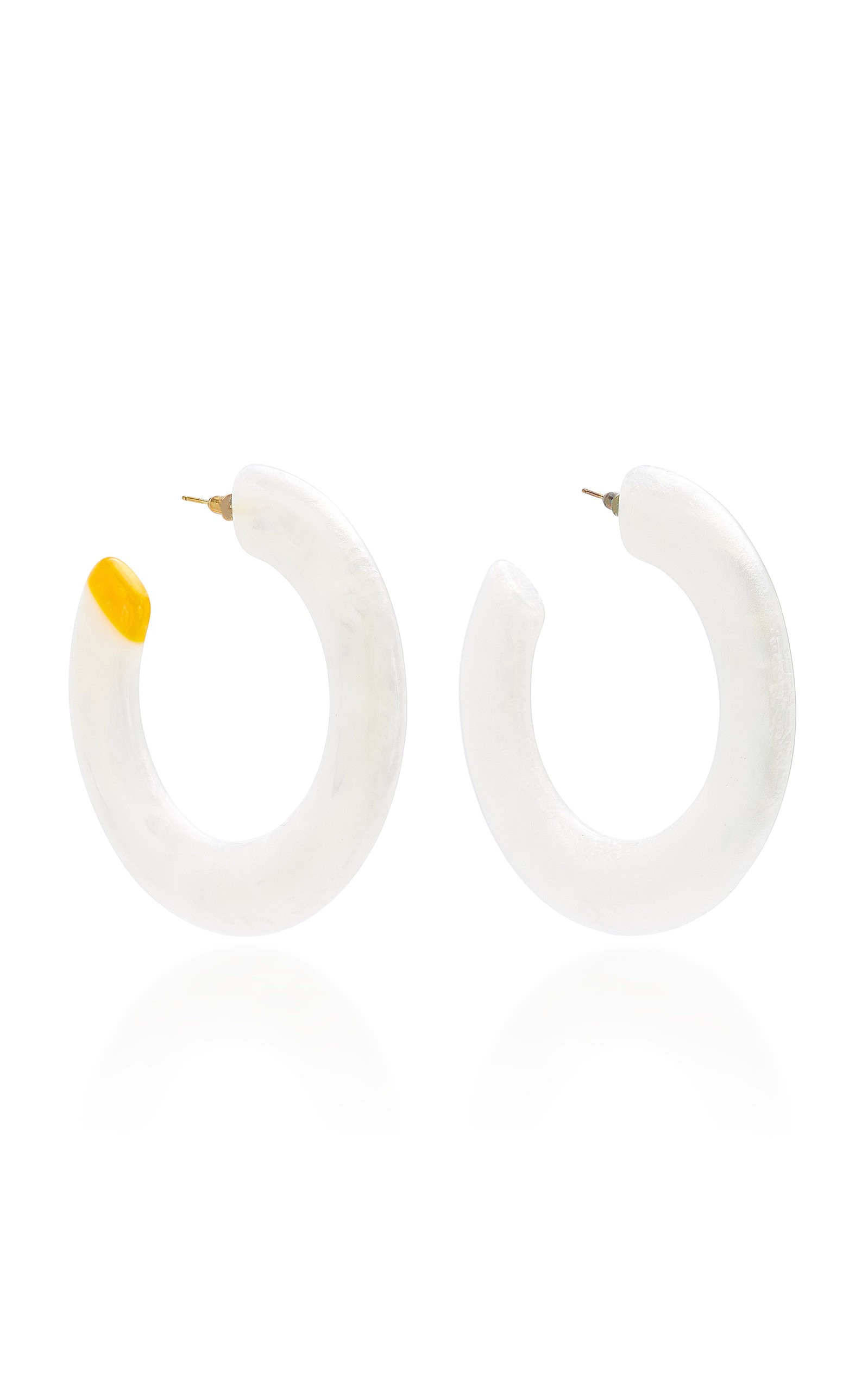 Kennedy Acrylic Hoop Earrings | Moda Operandi Global