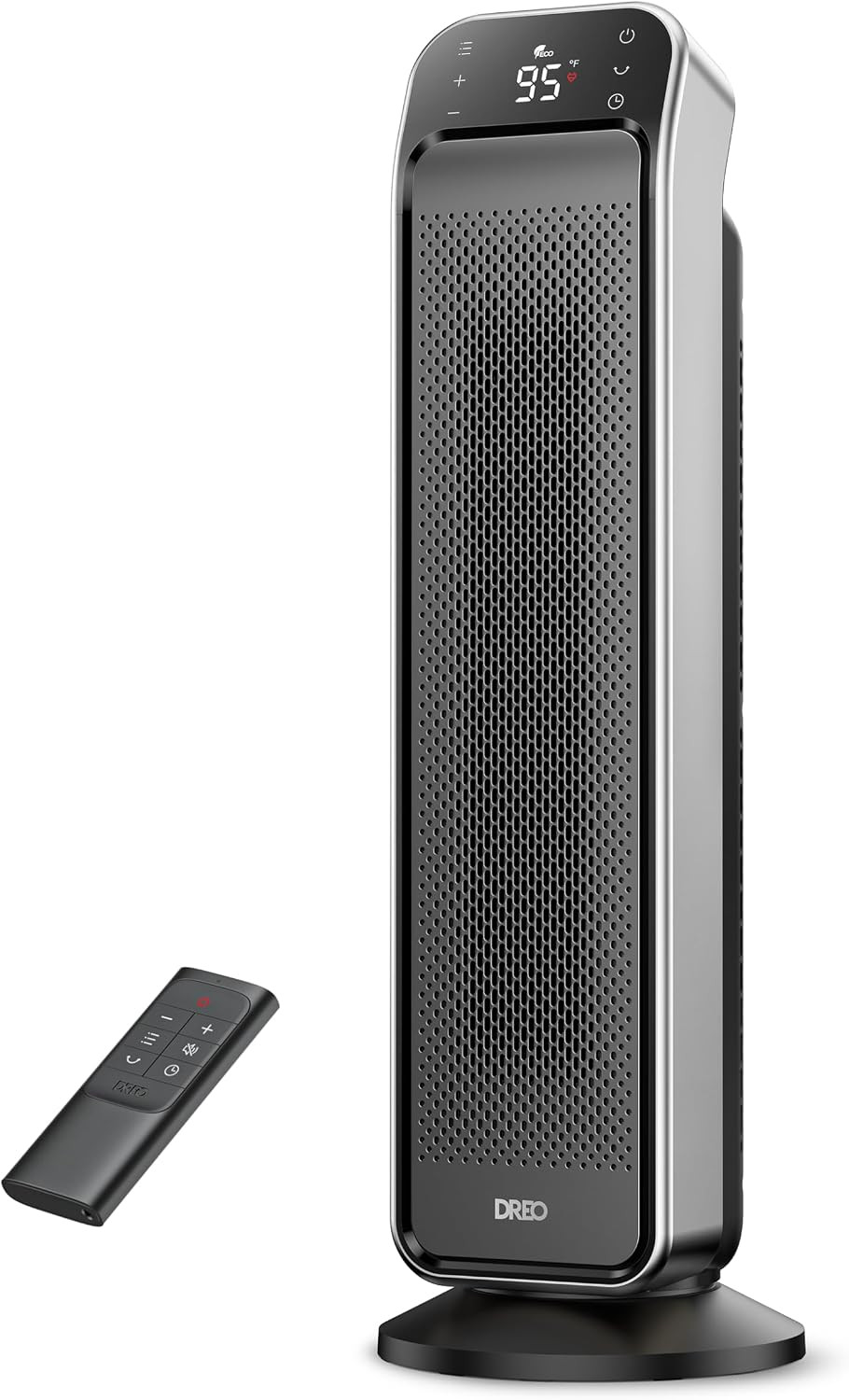 DREO Ceramic Space Heater for Indoor Use 25 Inch, Remote and Thermostat | Amazon (US)
