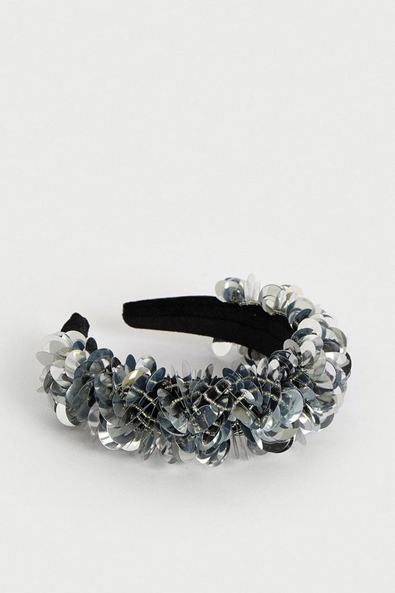 Extreme Sequin Headband | Warehouse UK & IE