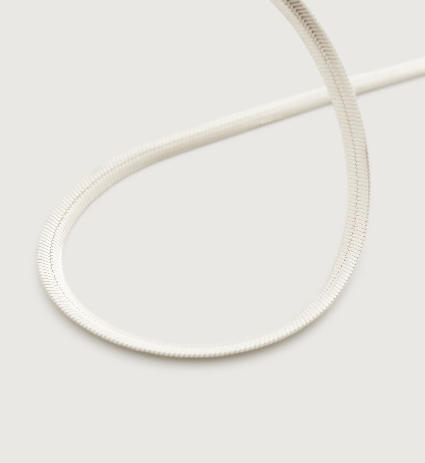Snake Chain Necklace 46cm/18' | Monica Vinader (Global)