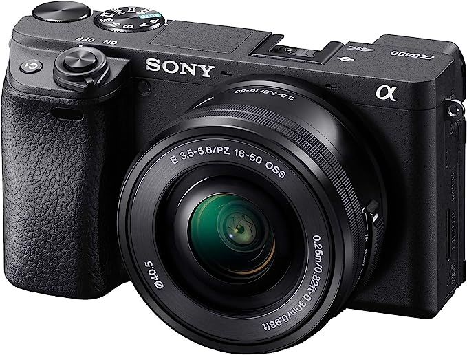 Sony Alpha a6400 Mirrorless Camera: Compact APS-C Interchangeable Lens Digital Camera with Real-T... | Amazon (US)