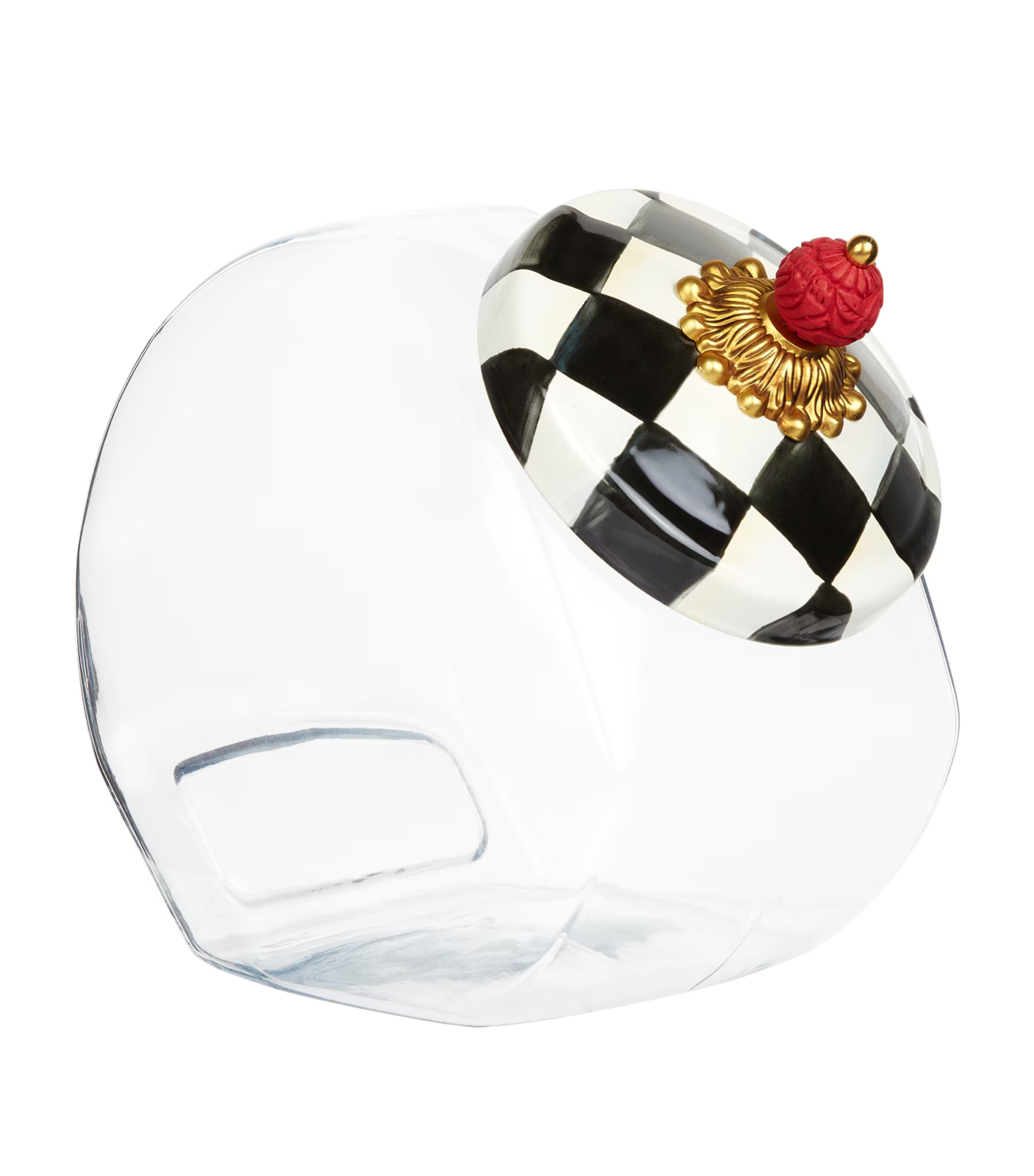 MacKenzie-Childs Courtly Check Cookie Jar | Harrods (US)