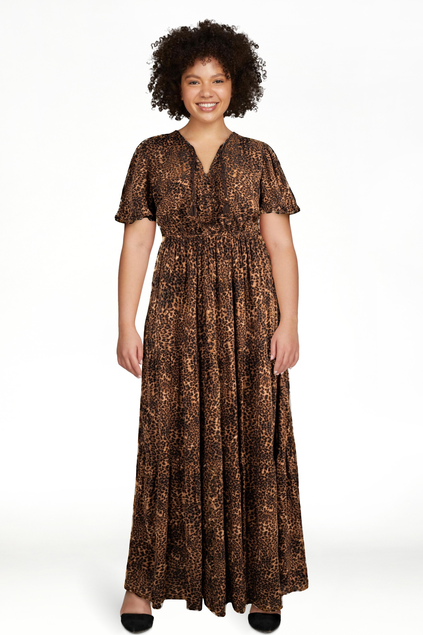 Jessica Simpson Women's Phoebe Maxi Dress, Sizes XS-XL | Walmart (US)