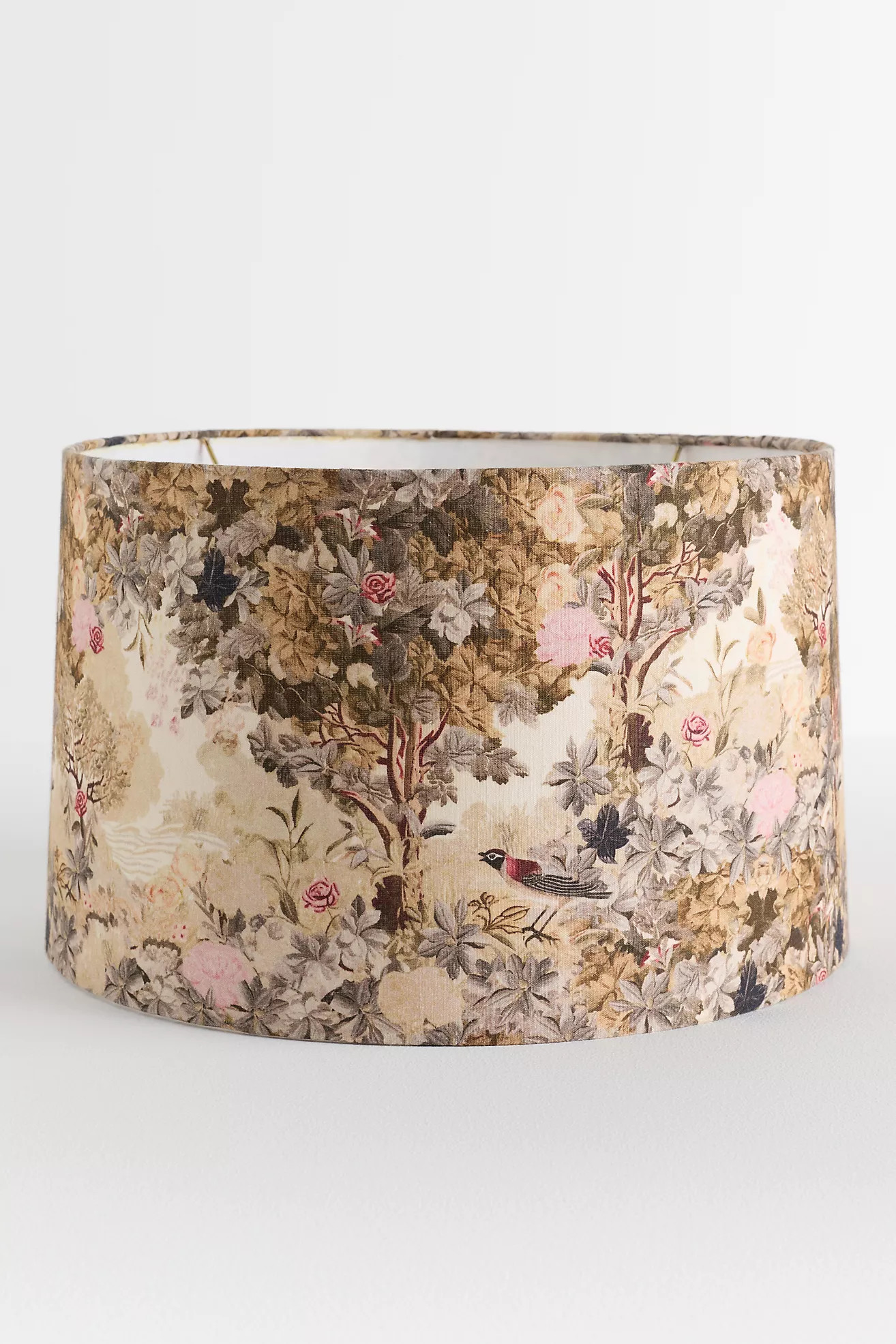 Printed Fabric Drum Lamp Shade | Anthropologie (US)