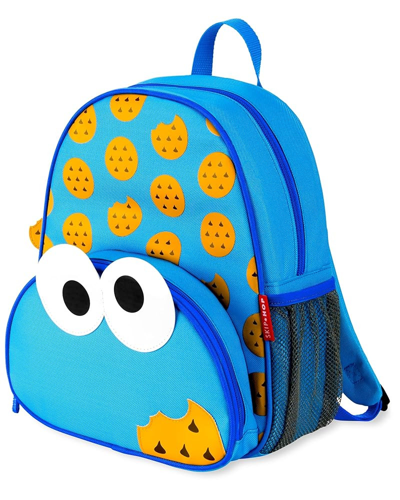 Skip Hop x Sesame Street Toddler Backpack, Preschool Ages 3+, Cookie Monster | Amazon (US)