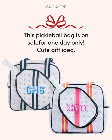 This pickleball bag is on sale
for one day only! Cute gift idea.

#LTKHolidaySale #LTKGiftGuide #LTKsalealert